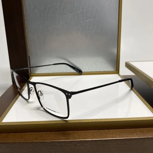 NEW MARCHON NYC M-2017 Eyeglass Frames 002 Matte Black 54-18-145 3