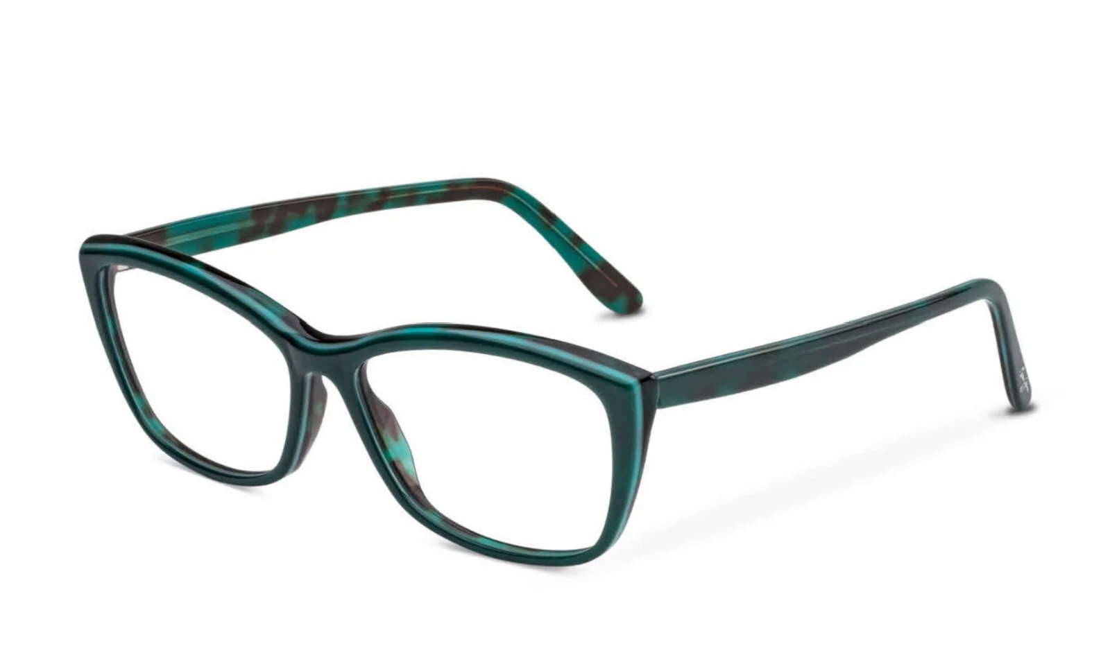 New MAUI JIM MJO2113-15E 53mm Emerald Green Tortoise Eyeglasses Frames Italy