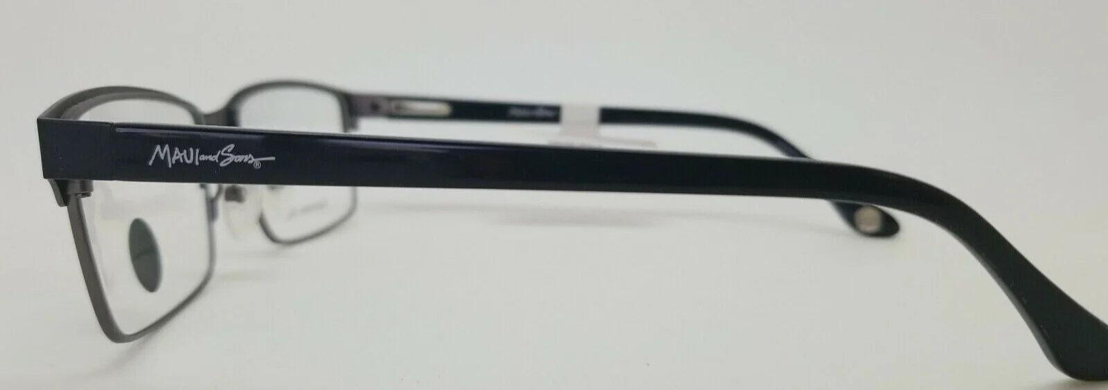 NEW! Maui & Sons Black Eyeglasses Frames 53-16-140 3