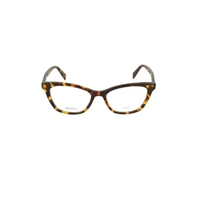 New Max Mara Eyeglasses - MM1375 086 - Dark Havana Brown (50-17-145) Cat Eye 2