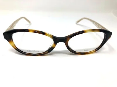 New Max Mara Eyeglasses - MM1381/F 0086 Dark Havana Brown (53-17-145) 3