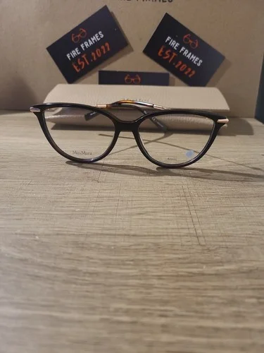 NEW Max Mara MM 1413 086 TORTOISE/GOLD EYEGLASSES FRAMES I 53-15-140 2