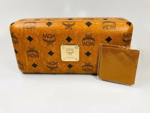 NEW MCM 2140A 780 Rose Gold Aviator Eyeglasses 56mm with MCM Case 2