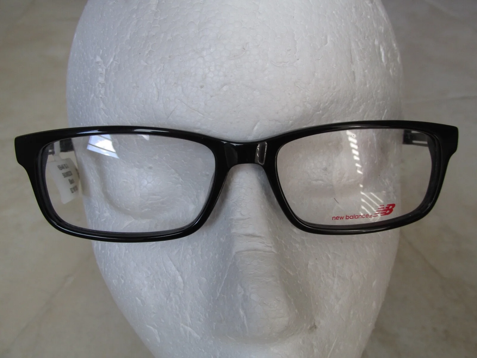 NEW MENS NEW BALANCE NB445 52-2 BLACK EYEGLASS FRAMES 52/16/135 $124.00
