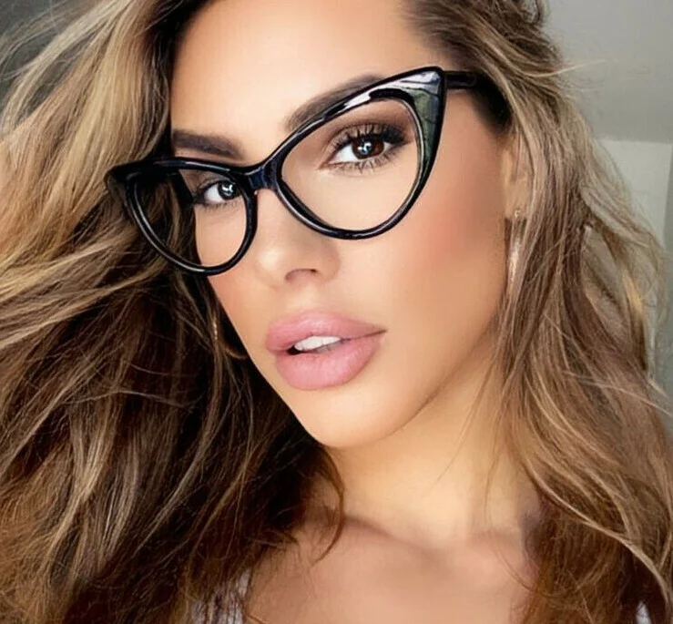 New Mens Womens Clear Lens Eye Glasses Designer Frame Optical RX Fashion Square 3
