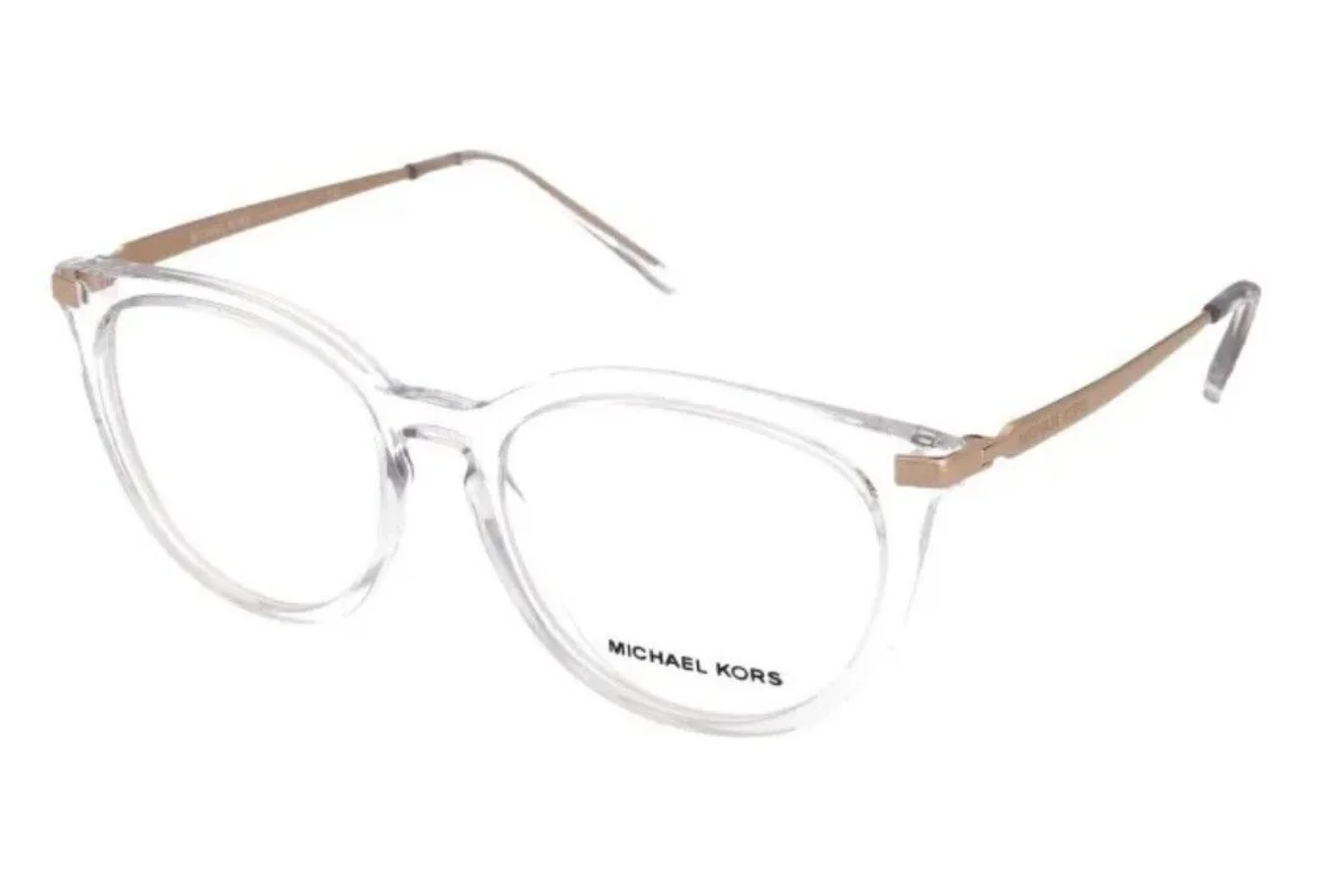 New MICHAEL KORS Eyeglasses MK 4074 QUINTANA 3050 51-16 140 Clear & Gold Frames