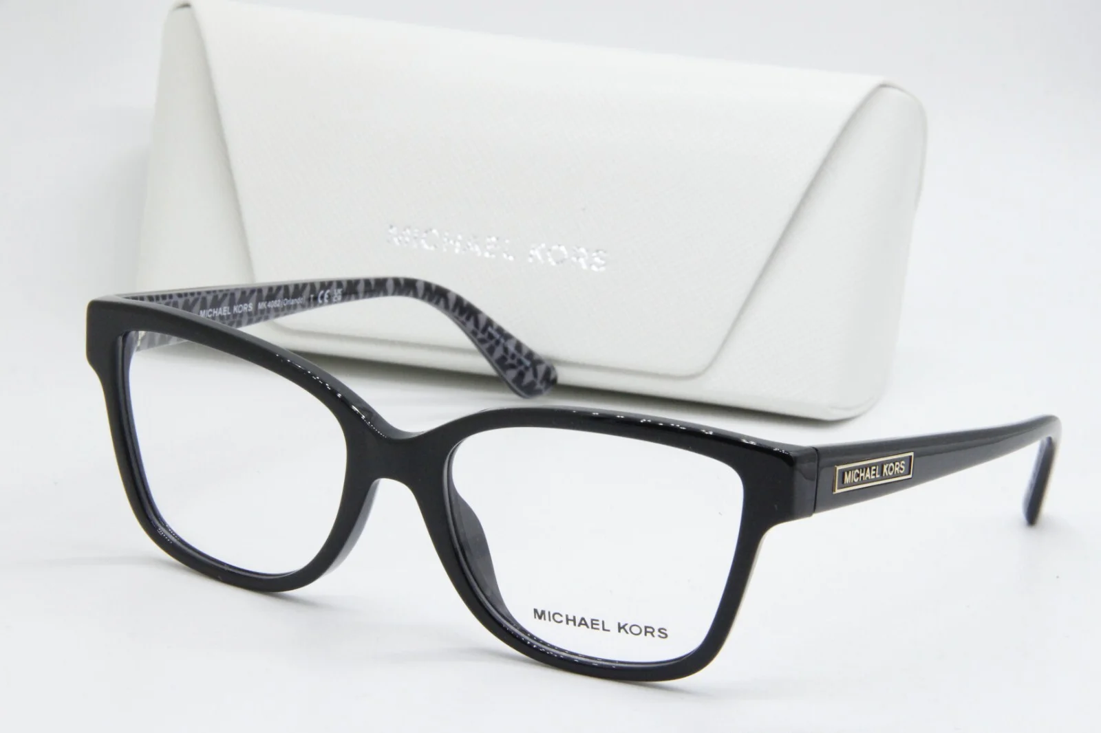 NEW MICHAEL KORS MK 4082 ORLANDO 3005 BLACK AUTHENTIC EYEGLASSES W/CASE 52-17