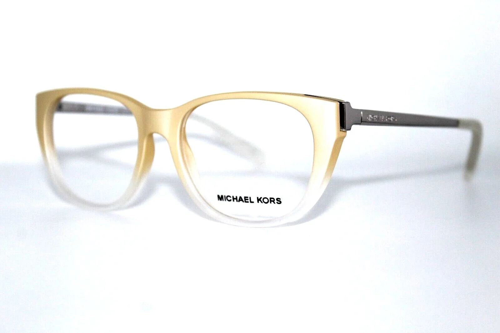 NEW MICHAEL KORS MK 8011 PHUKET 3038 GOLD PEARL AUTHENTIC EYEGLASSES FRAMES 50MM