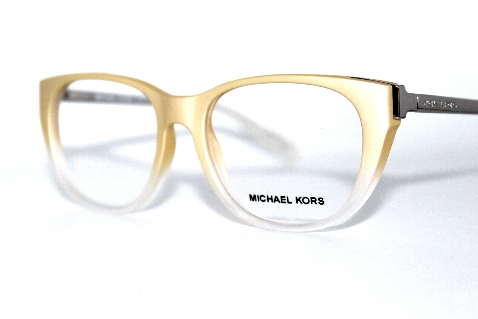 NEW MICHAEL KORS MK 8011 PHUKET 3038 GOLD PEARL AUTHENTIC EYEGLASSES FRAMES 50MM 2