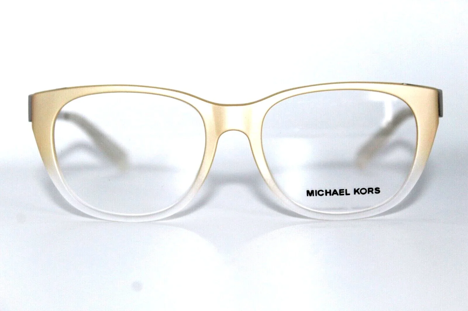 NEW MICHAEL KORS MK 8011 PHUKET 3038 GOLD PEARL AUTHENTIC EYEGLASSES FRAMES 50MM 3