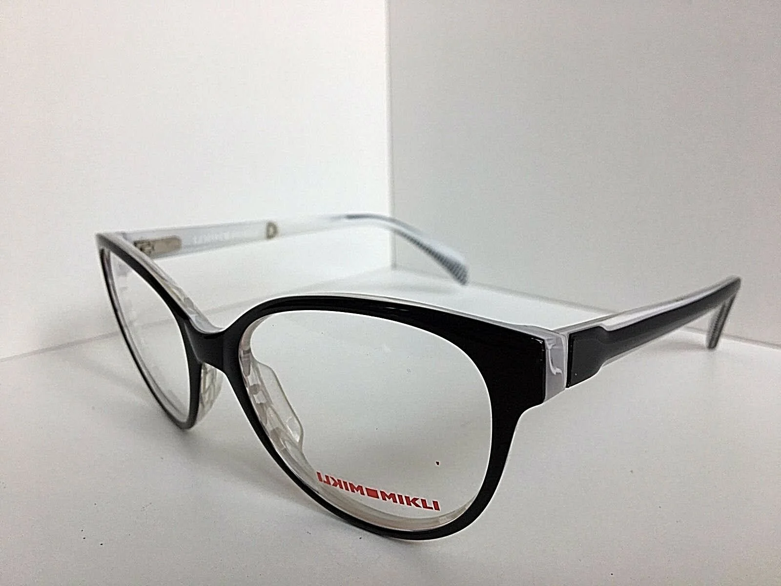 New Mikli by ALAIN MIKLI ML191201 54mm Black White Women 4