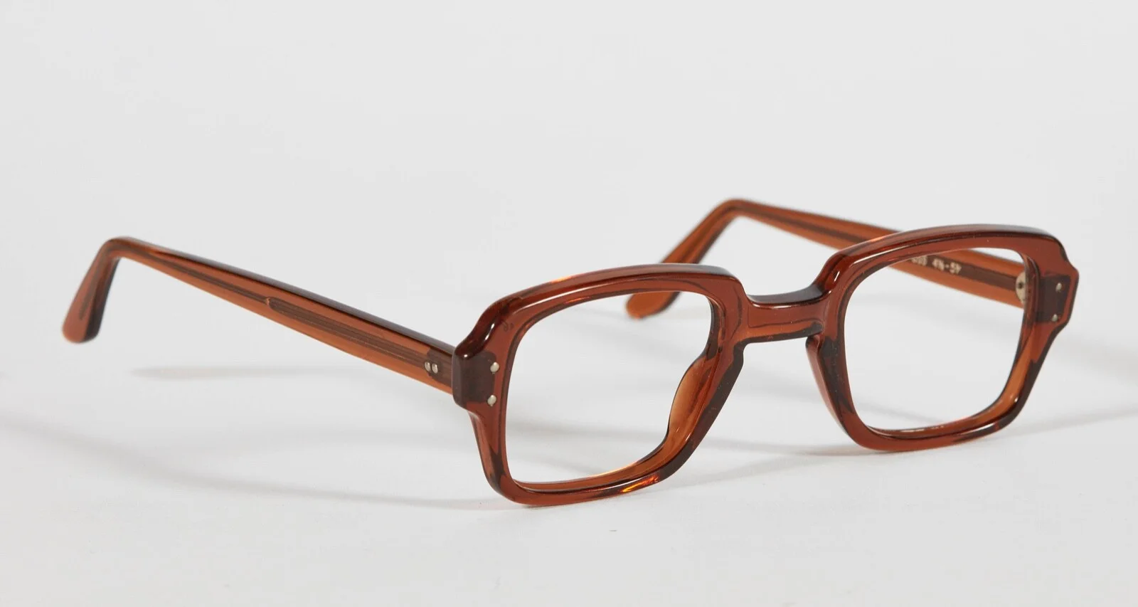 NEW Military Surplus BCG Birth Control Glasses Cable Temples Riding Bow VINTAGE 2