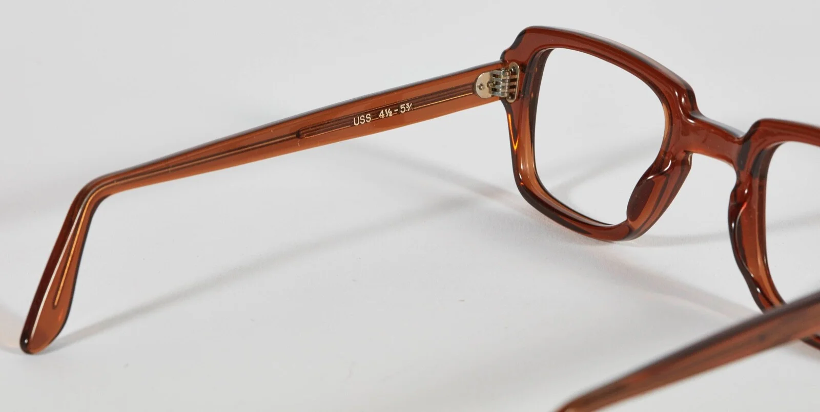 NEW Military Surplus BCG Birth Control Glasses Cable Temples Riding Bow VINTAGE 3