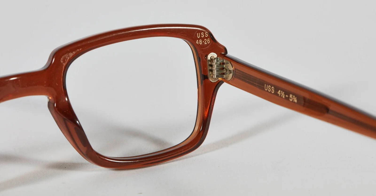NEW Military Surplus BCG Birth Control Glasses Cable Temples Riding Bow VINTAGE 4