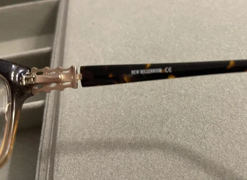 New Millennium Eyeglasses CR1061 C2 53-15-135 Brown Fade 3