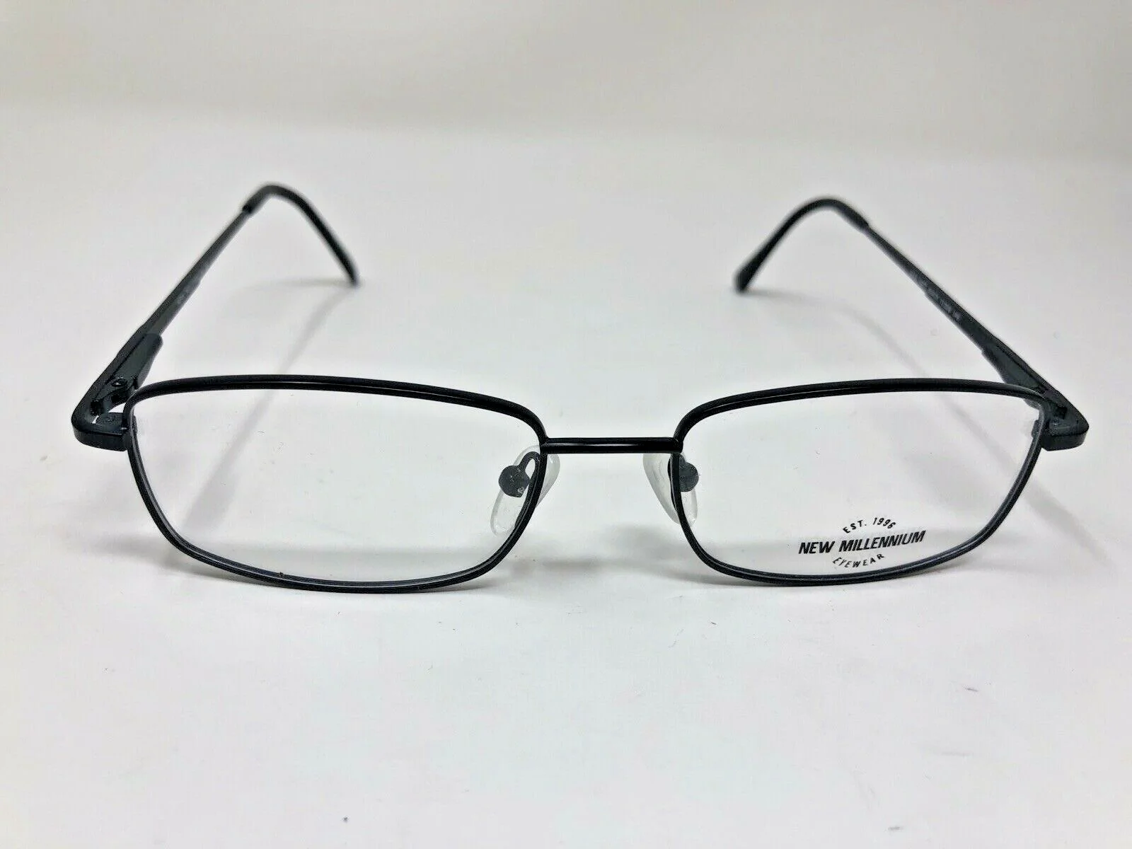 New Millennium Eyeglasses Frame NICK MATTE BLACK 51-16-140 Metal Flex JG34