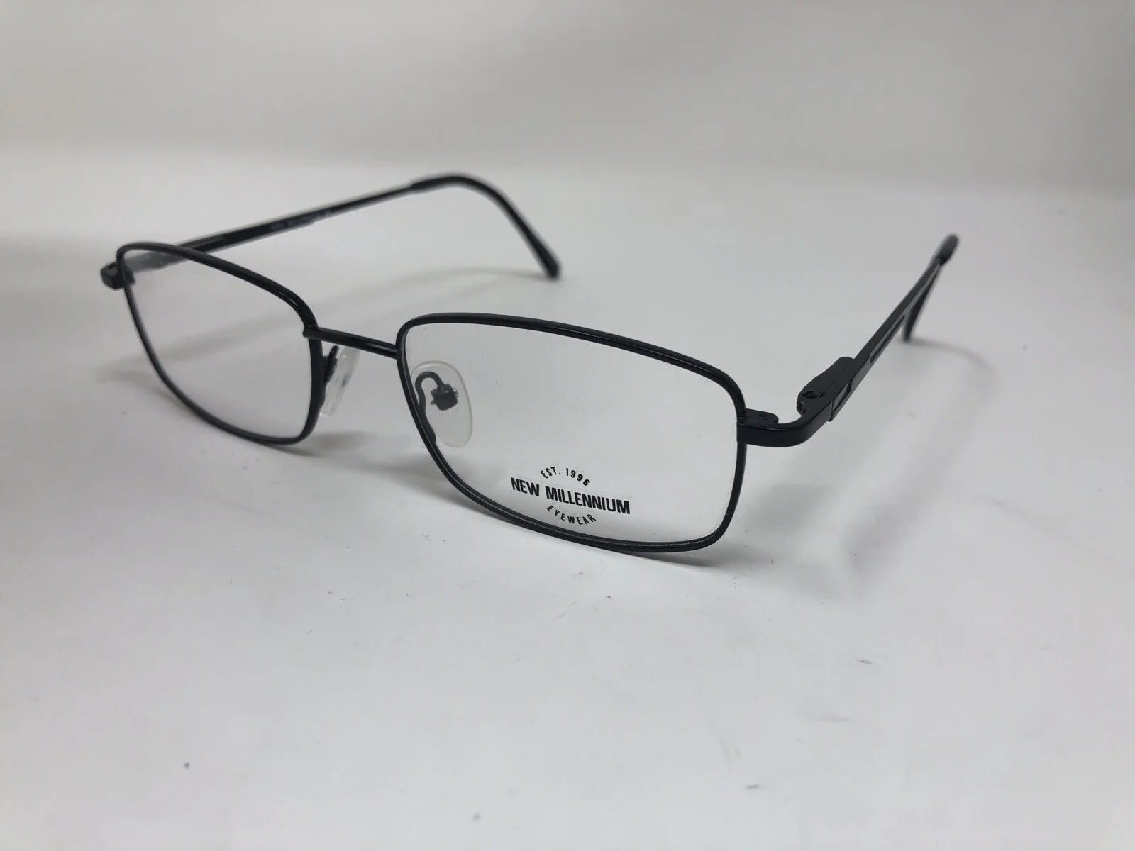 New Millennium Eyeglasses Frame NICK MATTE BLACK 51-16-140 Metal Flex JG34 3