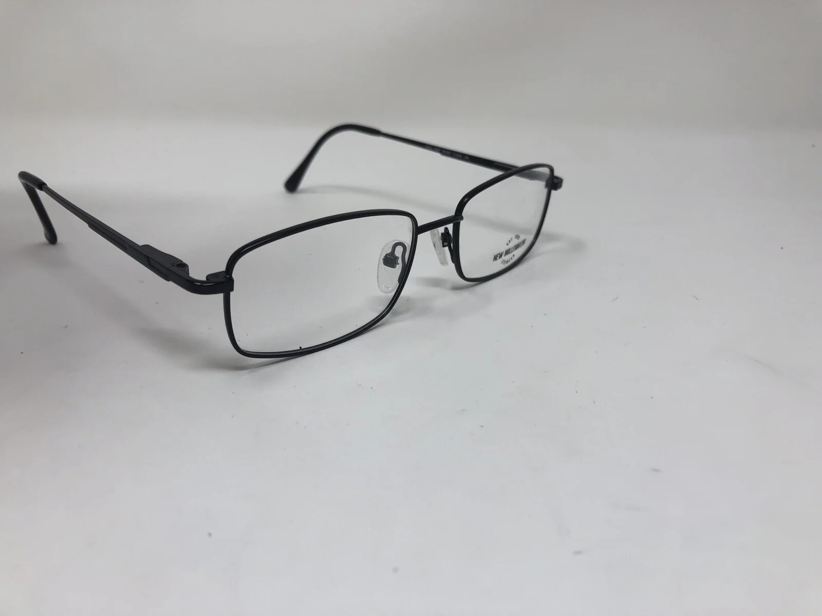 New Millennium Eyeglasses Frame NICK MATTE BLACK 51-16-140 Metal Flex JG34 4