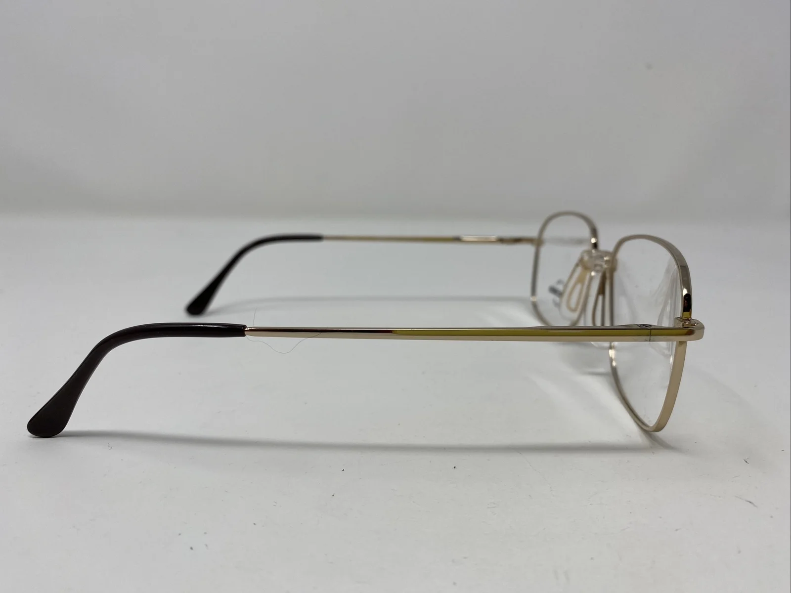 New Millennium Eyeglasses Frame OWEN GOLD 56-16-140 Gold/Black Full Rim FX57 4