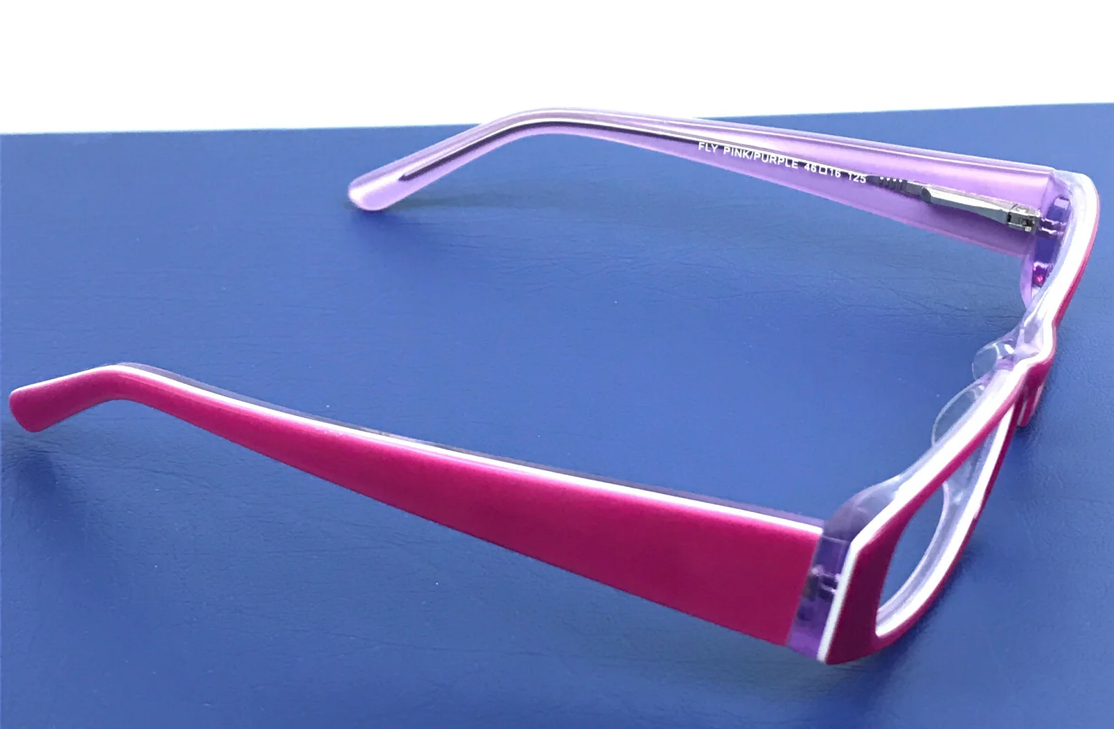 New Millennium Kids Fly Pink Purple 46-16-125 Vintage Eyeglass Frames 4