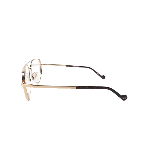 New MINI COOPER Aviator Eyeglasses 742008 Rose Gold Optical Frame 59-13-140 3