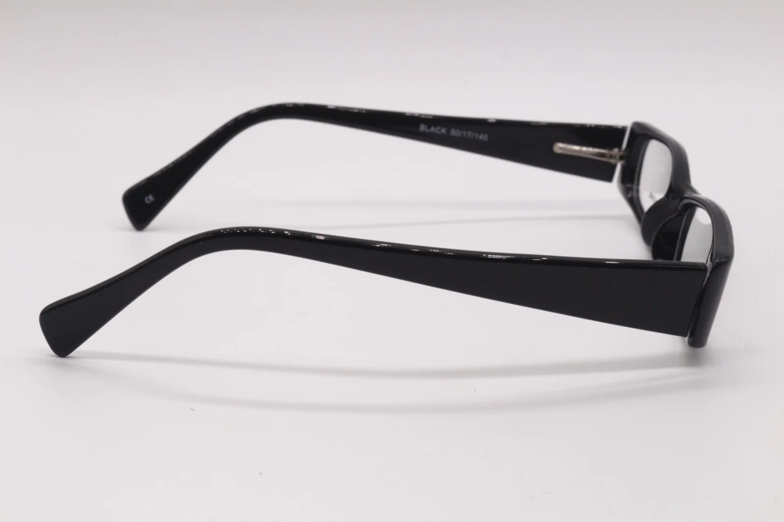 NEW MODERN JOURNEY BLACK DESIGNER AUTHENTIC FRAMES EYEGLASSES 50-17 3