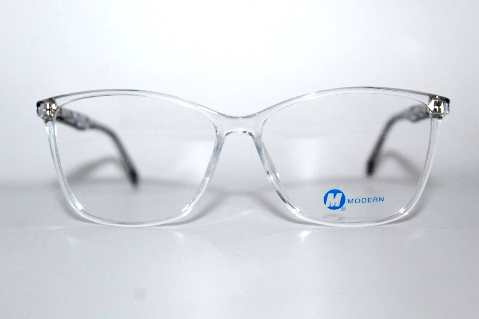 NEW MODERN OPTICAL PREPARE CRYSTAL BLACK AUTHENTIC EYEGLASSES FRAMES 56-14-140MM 3