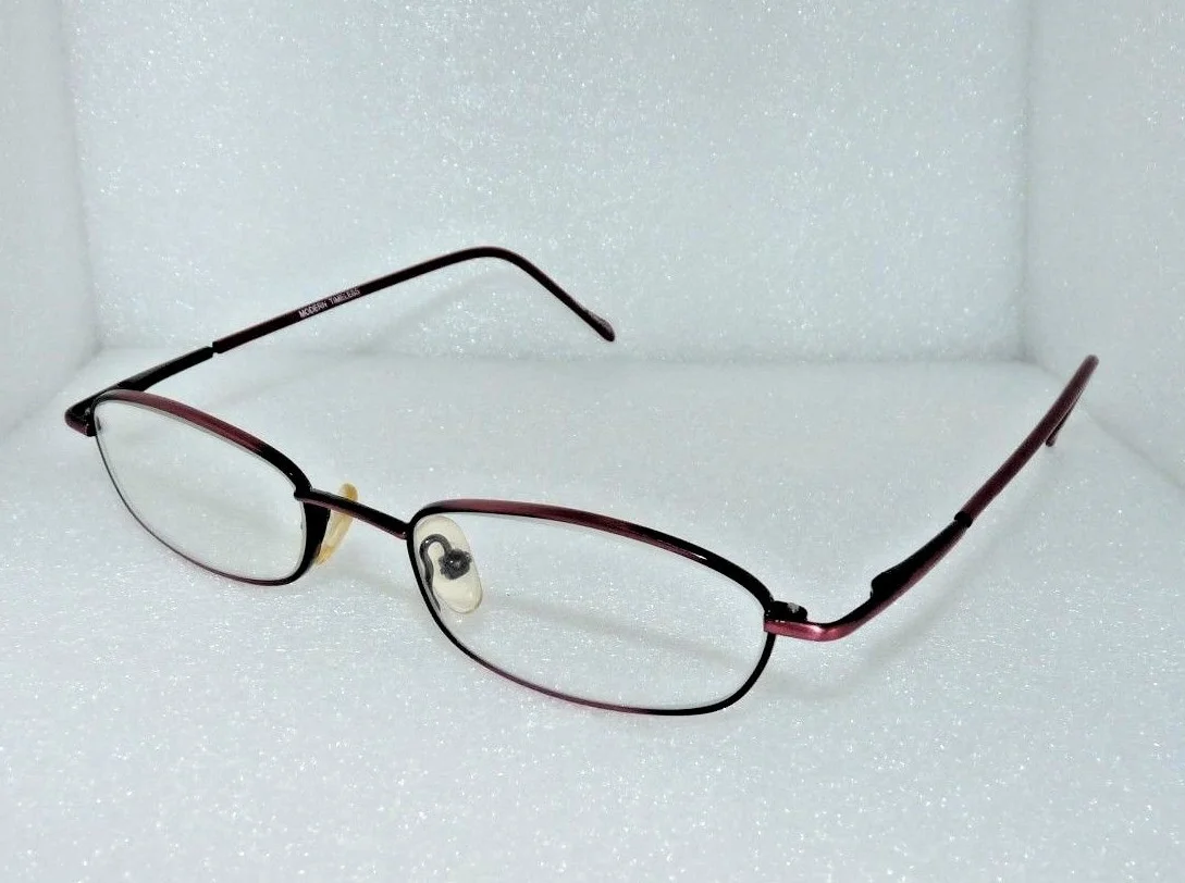 NEW MODERN OPTICAL TIMELESS ANTIQUE ROSE EYEGLASSES GLASSES FRAMES 48-17-140