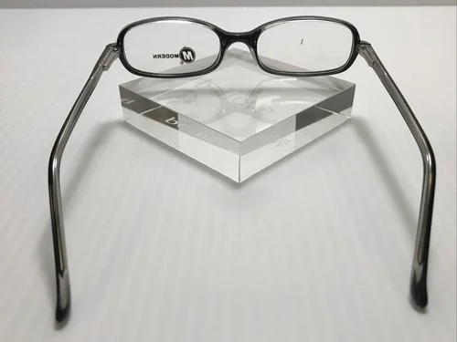 *New, MODERN SPORTY BLACK/CRYSTAL 46-17-130 Eyeglass Frames 3