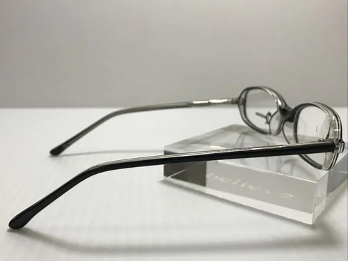 *New, MODERN SPORTY BLACK/CRYSTAL 46-17-130 Eyeglass Frames 4