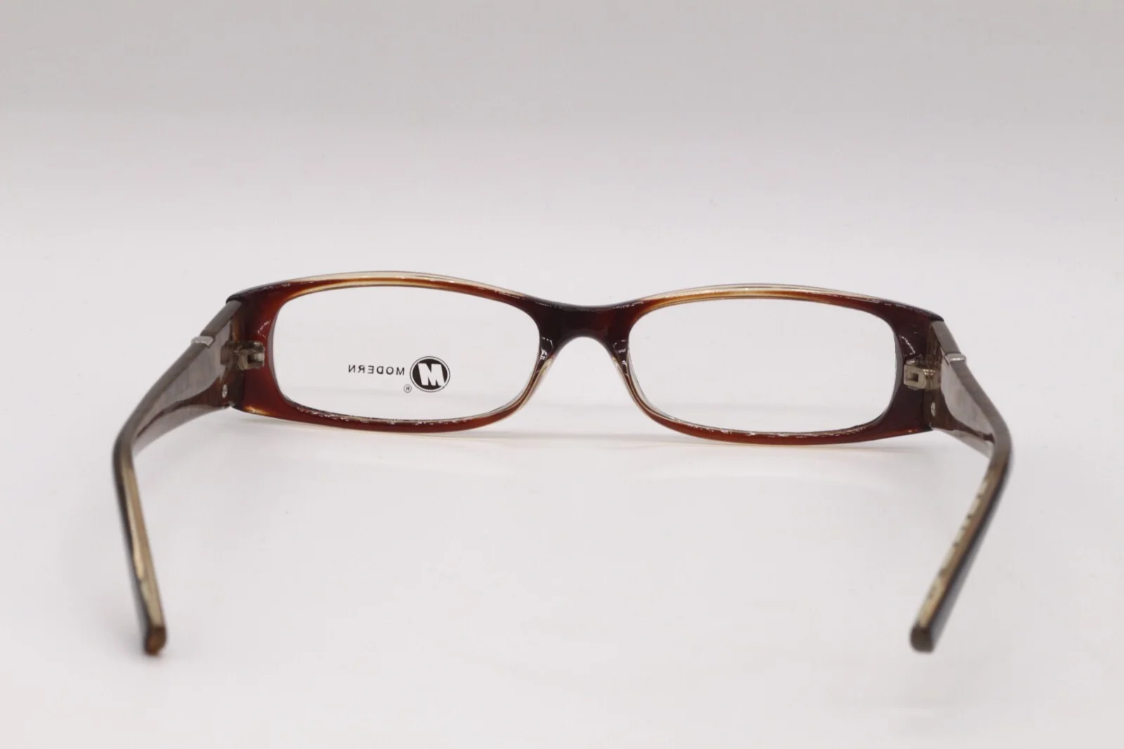 NEW MODERN TIGRESS BROWN BLACK DESIGNER AUTHENTIC FRAMES EYEGLASSES 52-16 4