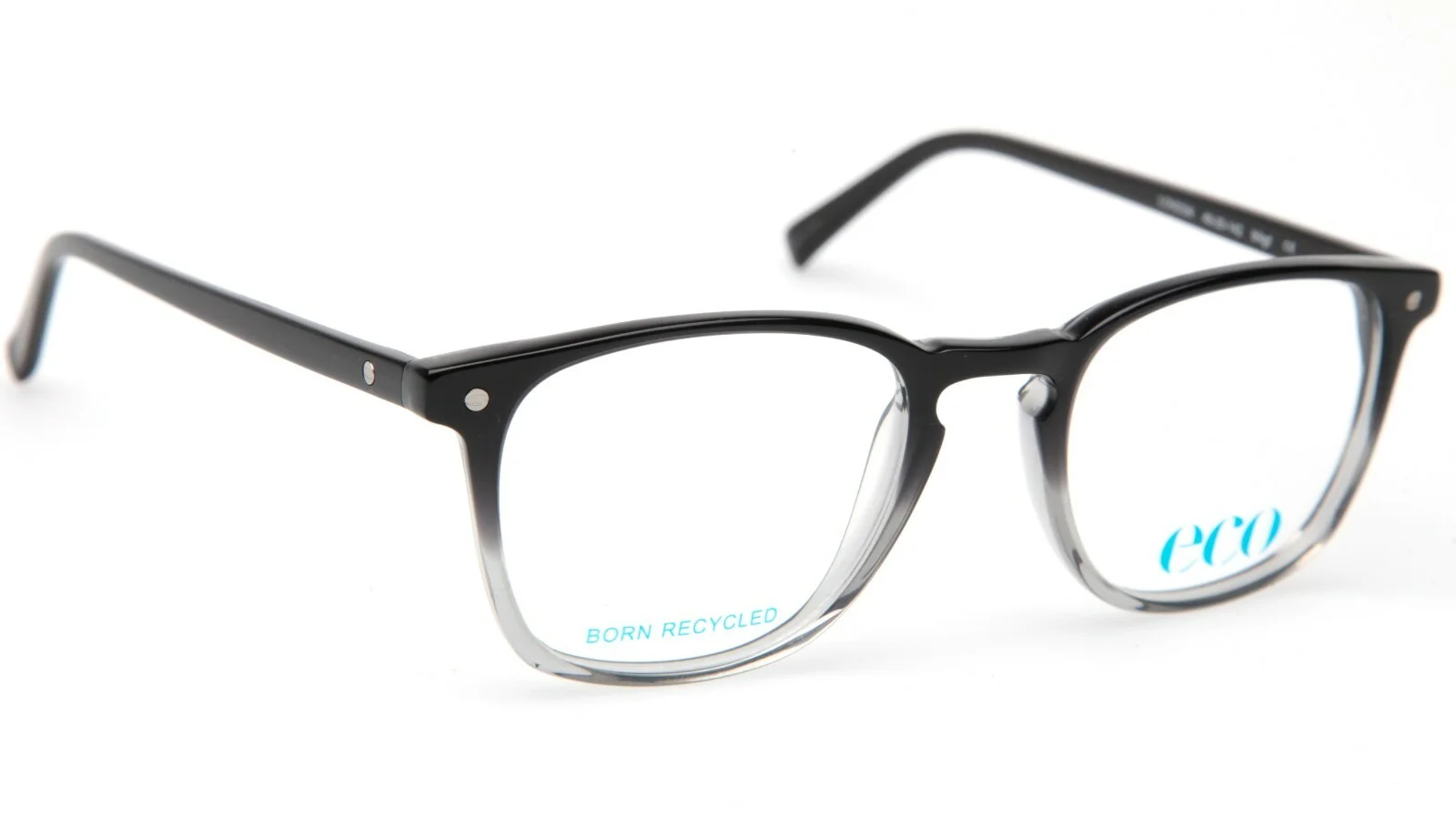 NEW MODO ECO BORN RECYCLED LONDON blkgt Black EYEGLASSES 49-20-142mm 3