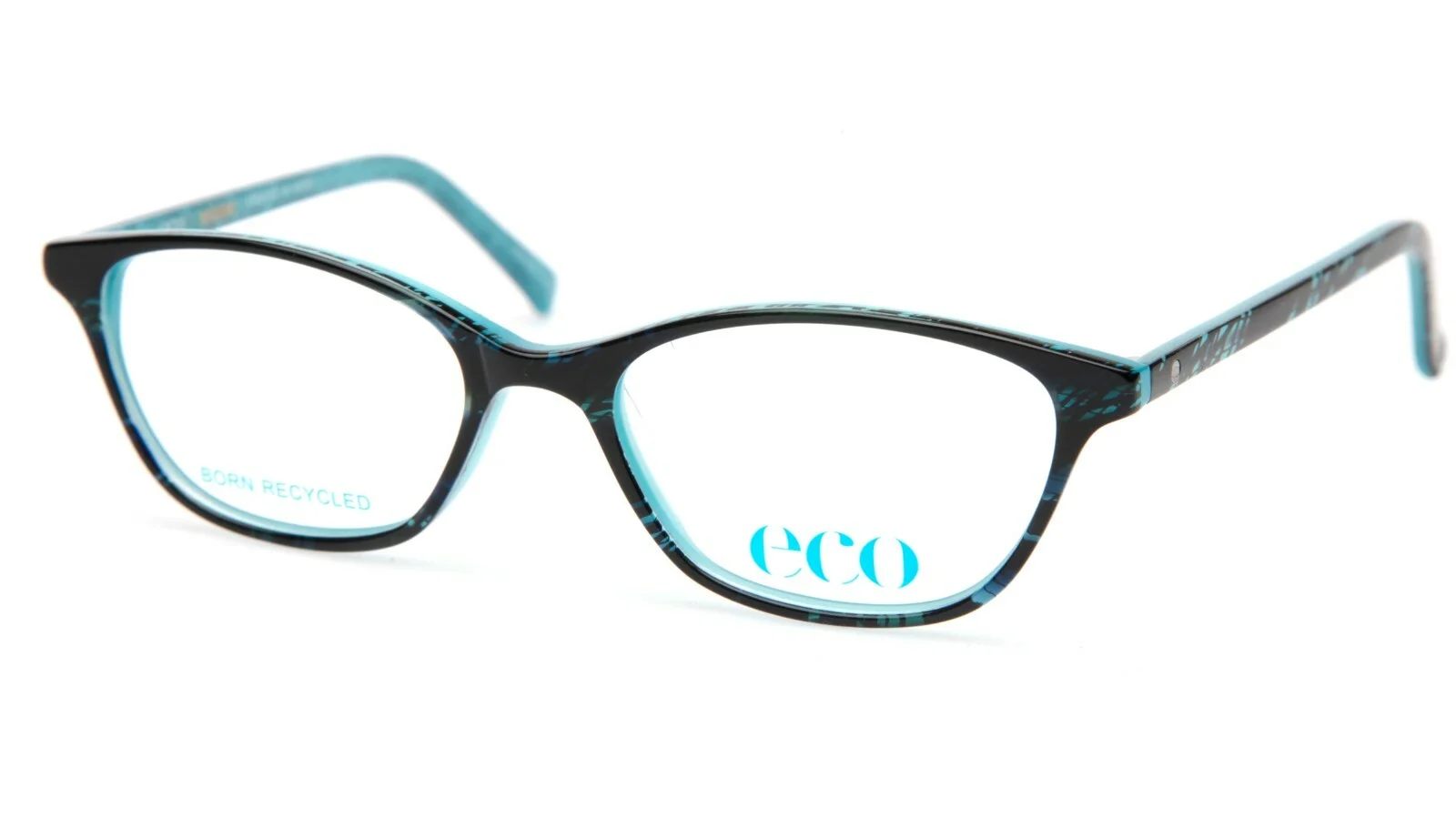 NEW MODO ECO BORN RECYCLED NEW YORK blkbu Black Blue EYEGLASSES 50-16-140mm