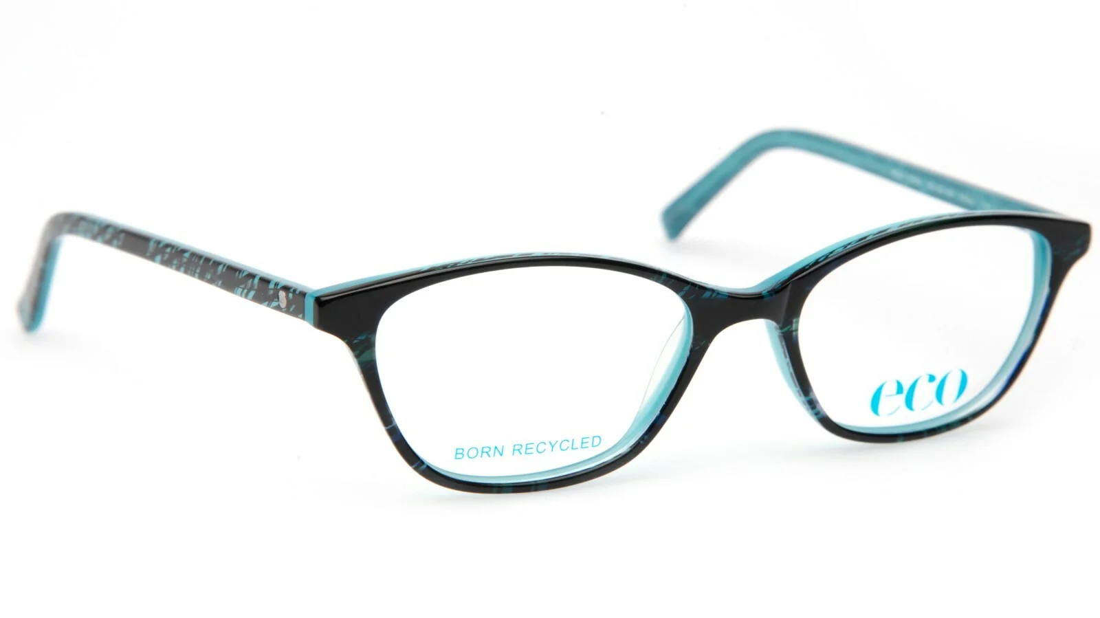 NEW MODO ECO BORN RECYCLED NEW YORK blkbu Black Blue EYEGLASSES 50-16-140mm 3