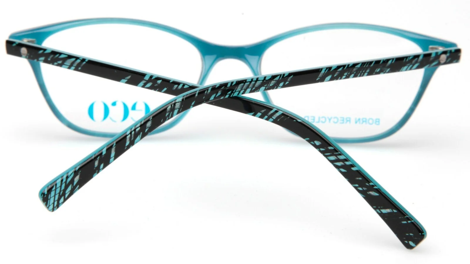 NEW MODO ECO BORN RECYCLED NEW YORK blkbu Black Blue EYEGLASSES 50-16-140mm 4