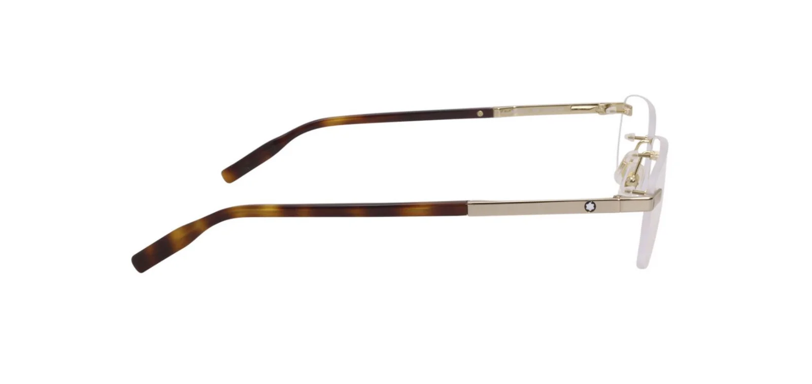 New Mont Blanc MB0023O Mens Eyeglasses 006 Gold / Havana RX Optical Frame 59mm 3