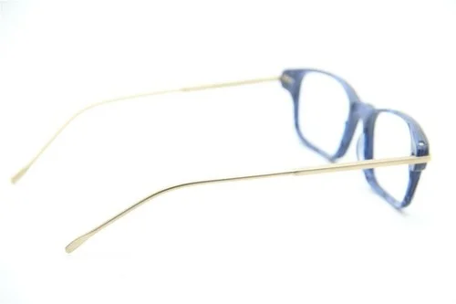 NEW MORGENTHAL FREDERICS EMPIRE 840 BLUE HAVANA GOLD AUTHENTIC EYEGLASSES 50-18 3