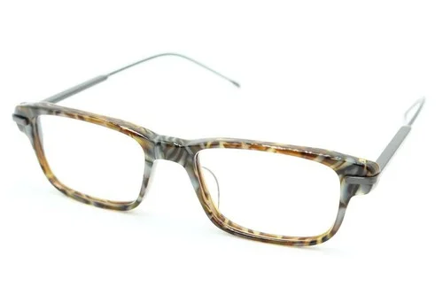 NEW MORGENTHAL FREDERICS EMPIRE 842 BROWN HORN AUTHENTIC EYEGLASSES 50-18