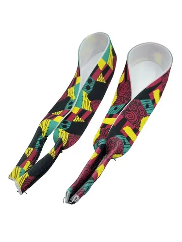 NEW Multicolor Geometric Neoprene Eyeglass Sunglass Frames Strap Retainer QTY 2