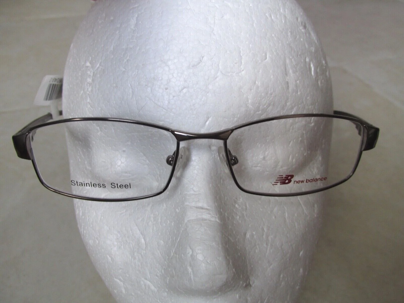 NEW New Balance NB452A 53-3 Gunmetal /Green Eyeglasses Frames 53-16-135 $124.00