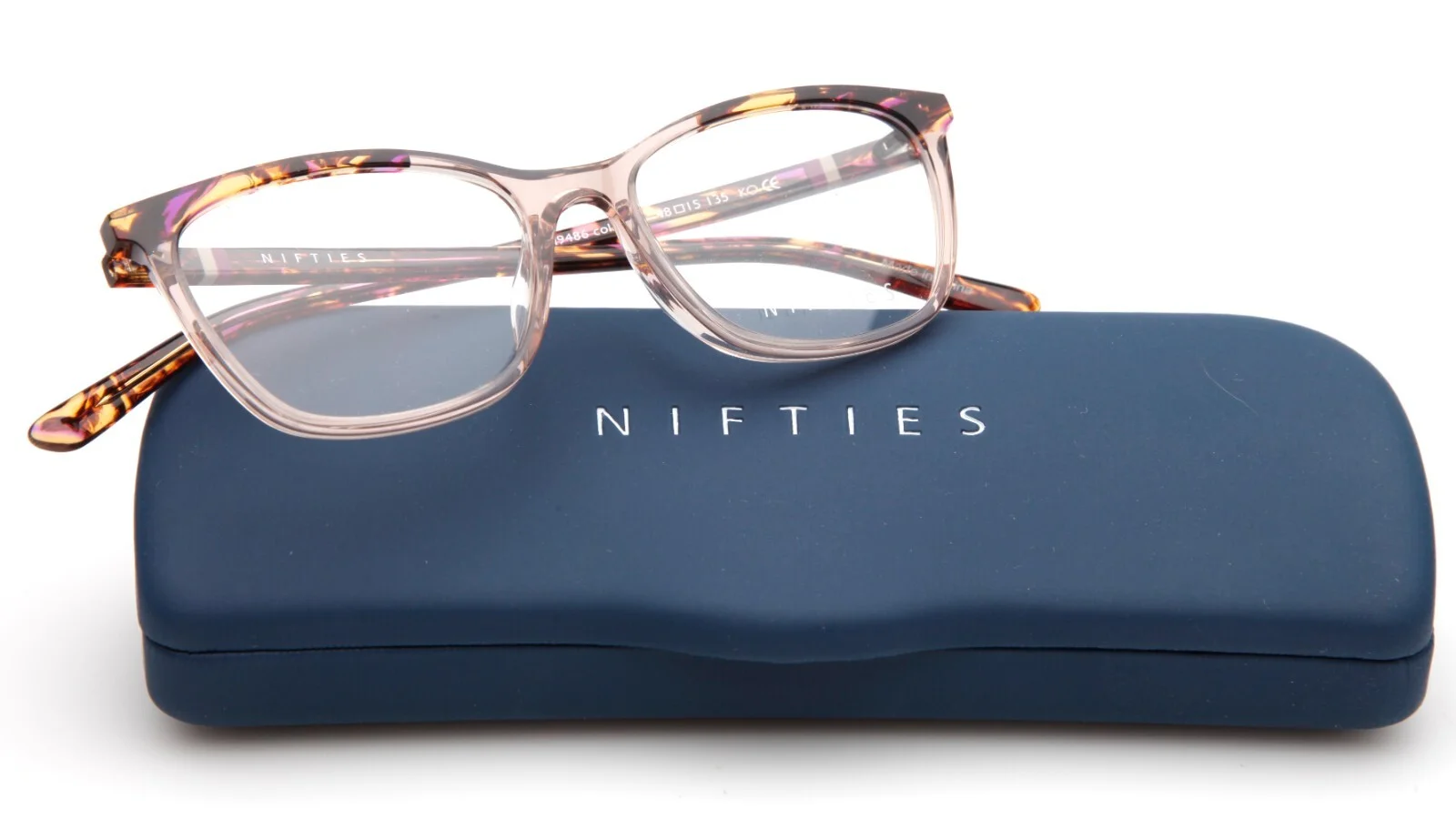 New NIFTIES NI9486 5012 Brown EYEGLASSES GLASSES 48-15-135mm B36mm