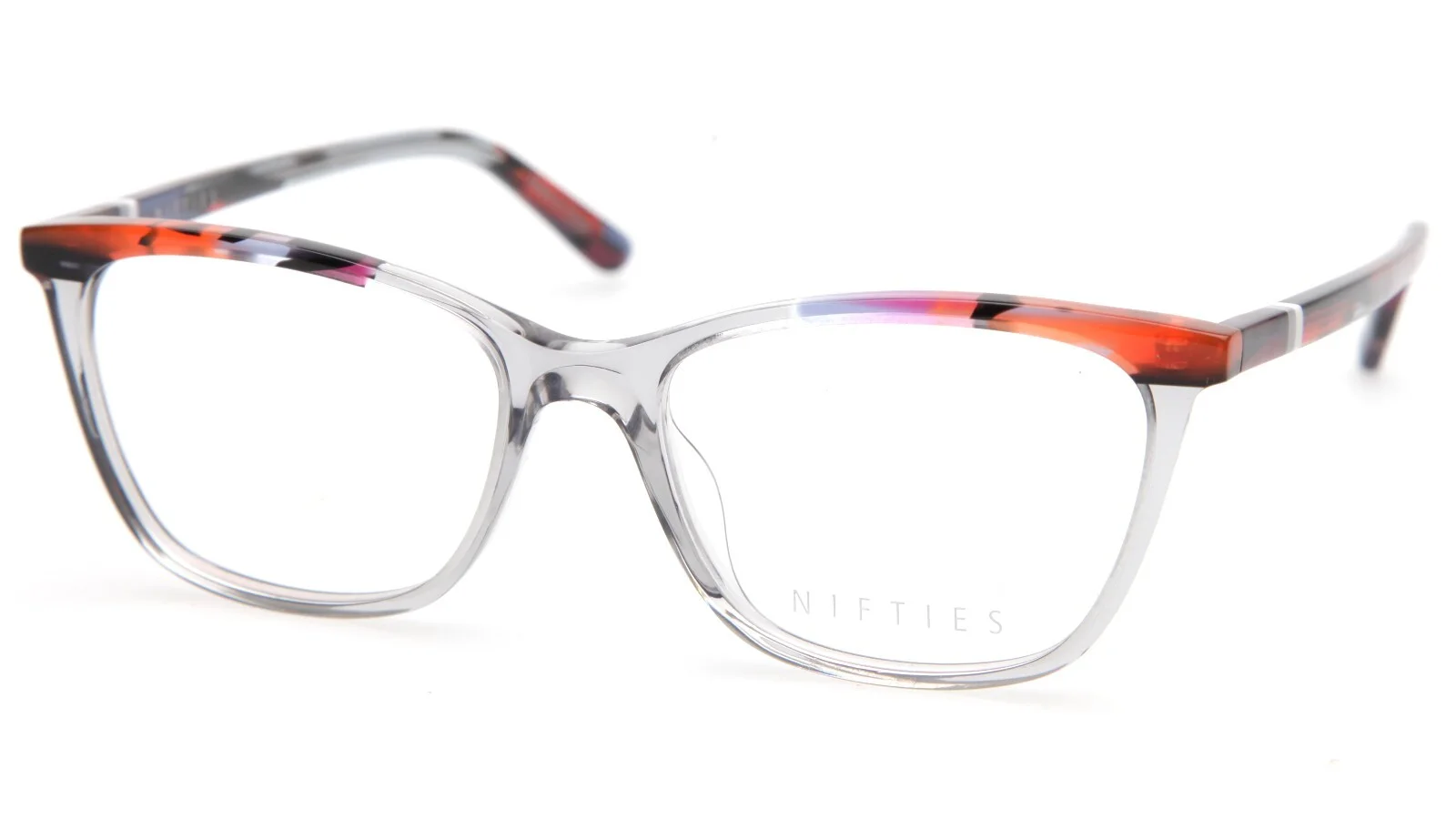 New NIFTIES NI9486 6515 Gray EYEGLASSES GLASSES 48-15-135mm B36mm 2
