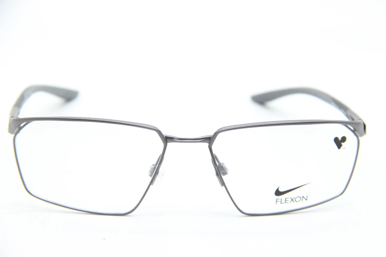 NEW NIKE FLEXON 4311 071 GUNMETAL GREY AUTHENTIC EYEGLASSES W/CASE 56-16 2