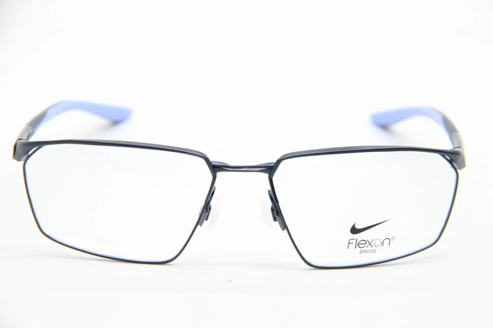 NEW NIKE FLEXON BRIDGE 4311 401 NAVY BLUE AUTHENTIC EYEGLASSES W/CASE 56-16 2