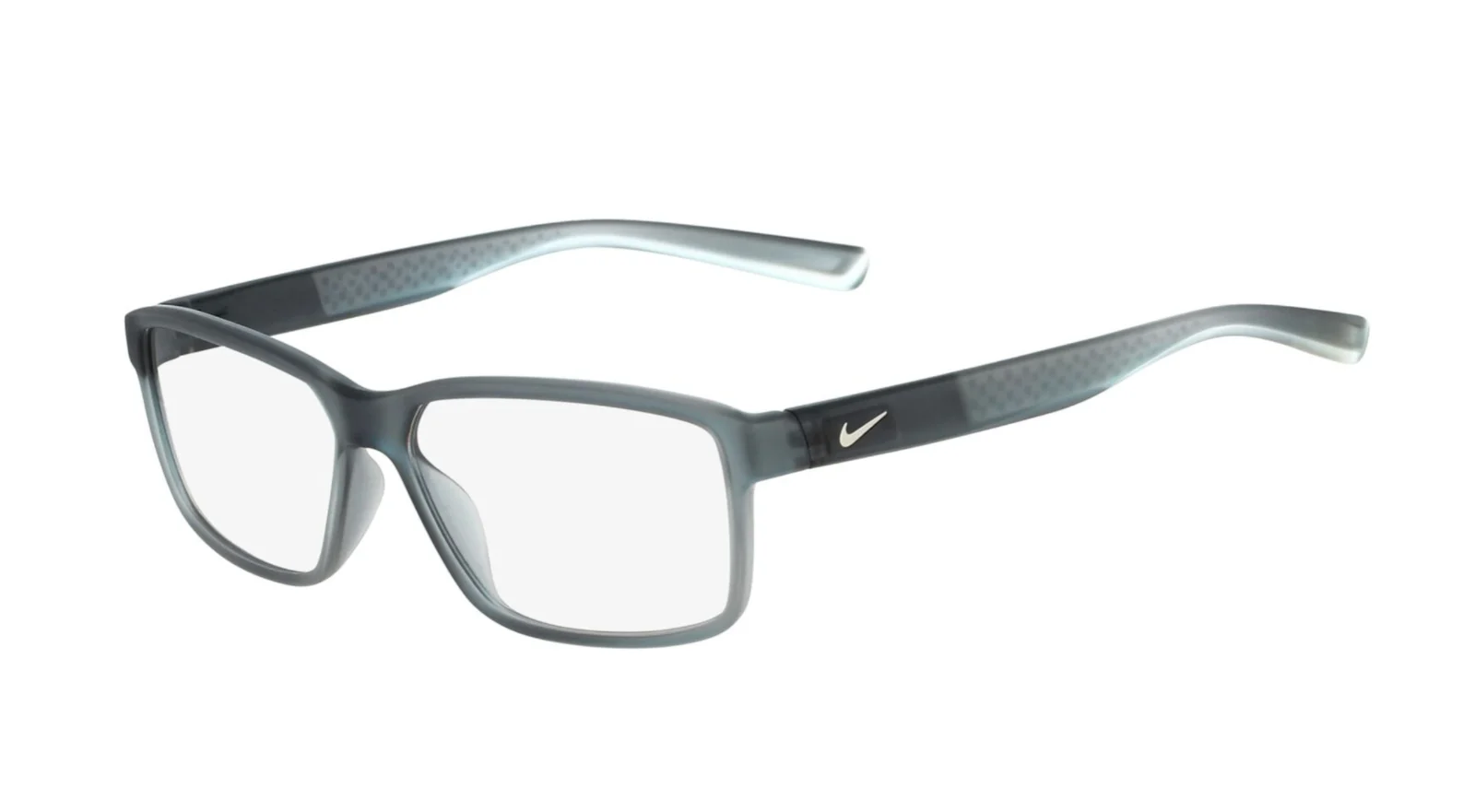 New Nike Reading Glasses 7092 068 55-14 140 Matte Frosted Grey Frames Readers
