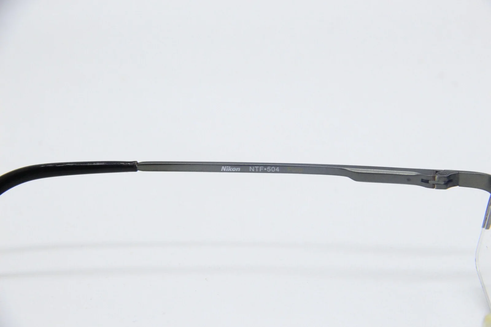 NEW NIKON NTF-504 PINE BLACK AUTHENTIC EYEGLASSES 52-18 3