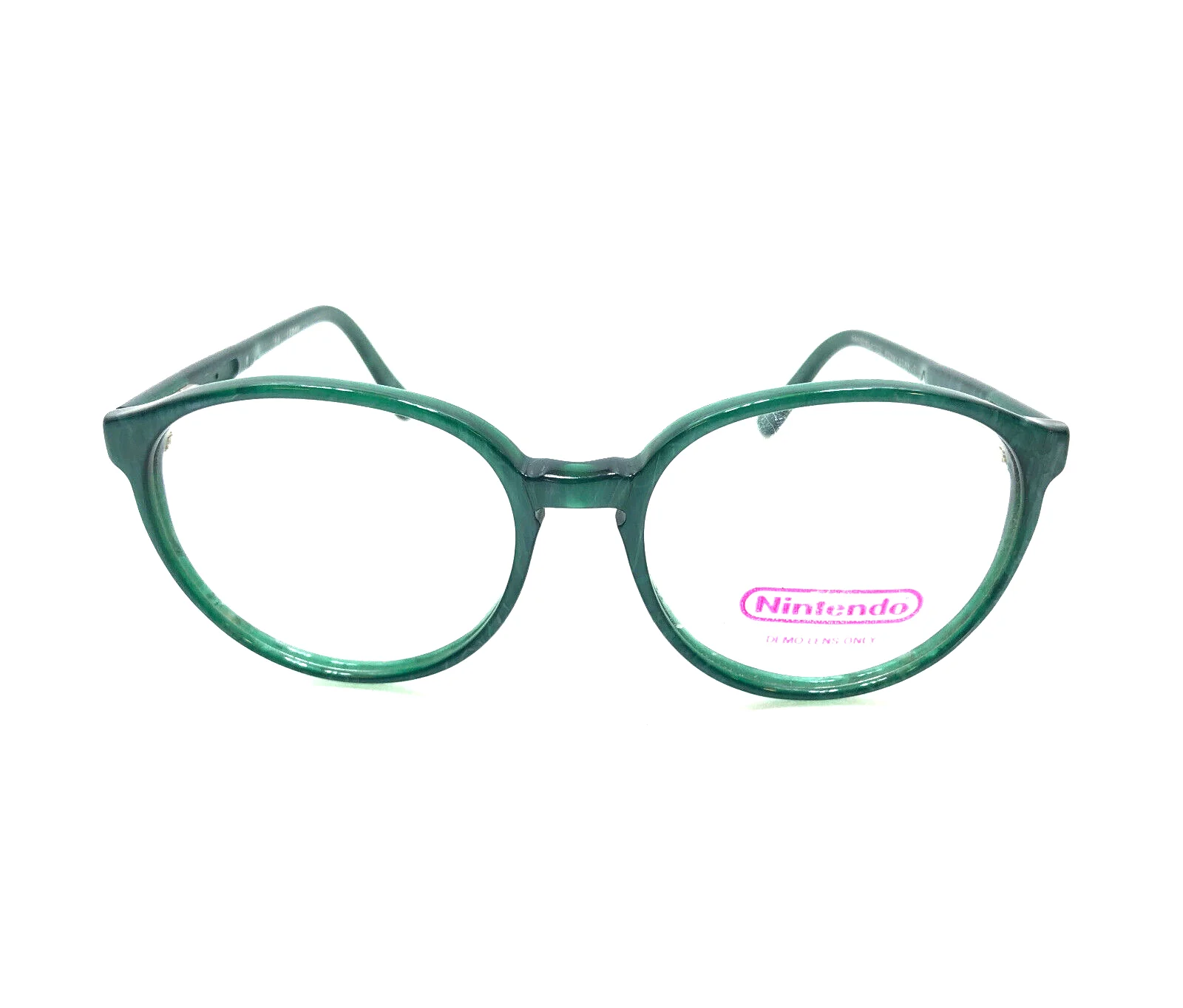 NEW Nintendo Renaissance Green Prescription Eyeglasses Frames