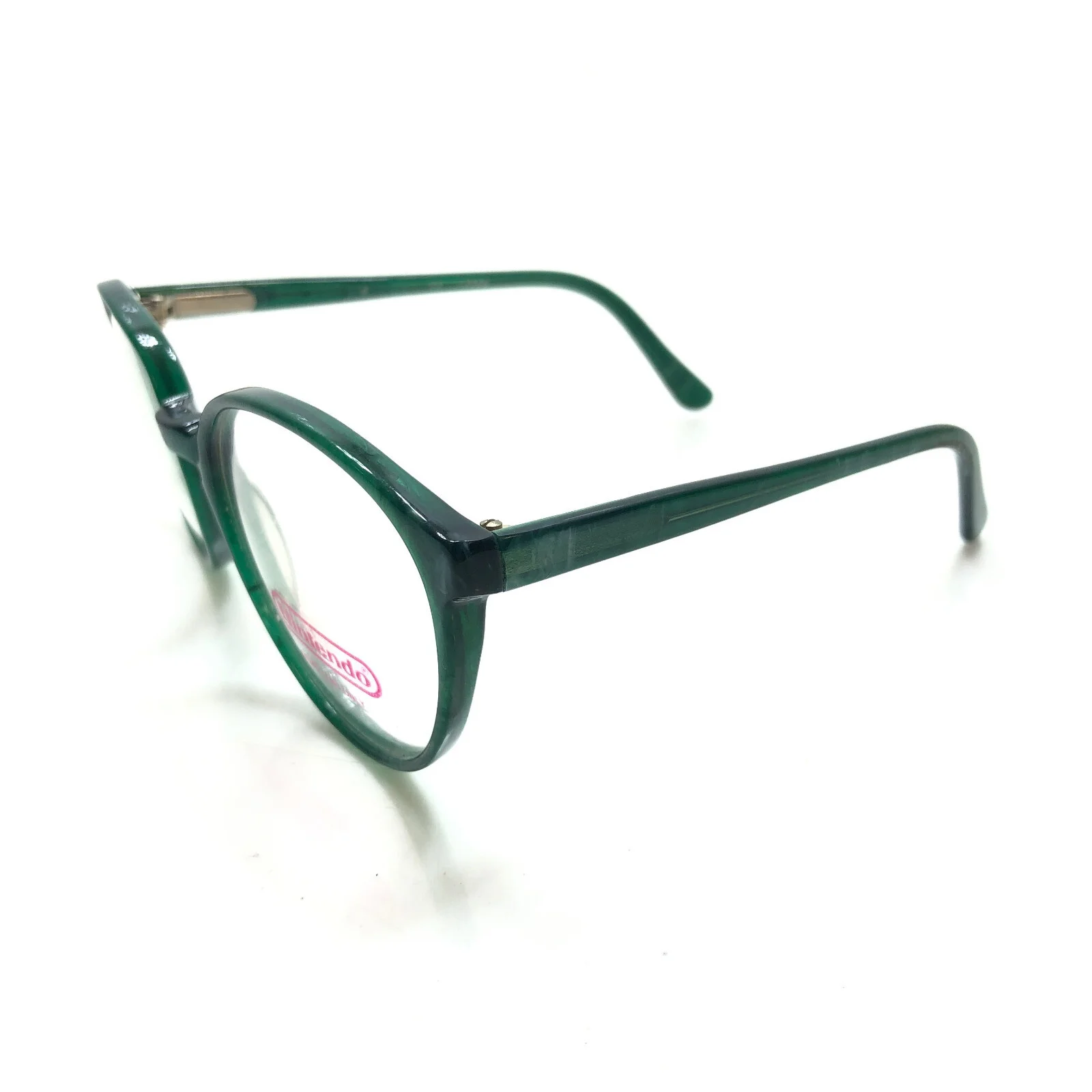 NEW Nintendo Renaissance Green Prescription Eyeglasses Frames 3