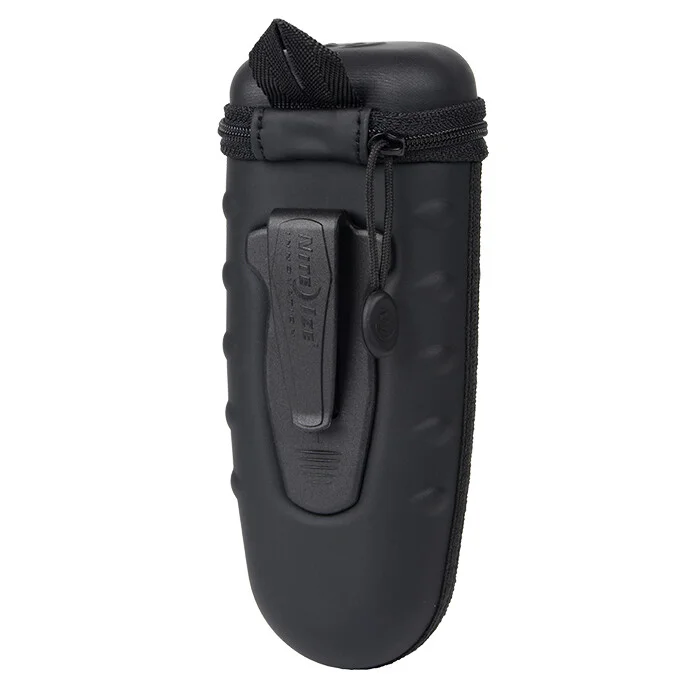 NEW Nite-Ize NGCL-03-01 Black Rugged Glasses Case - Large Hard Shell Clip 2