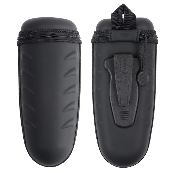 NEW Nite-Ize NGCL-03-01 Black Rugged Glasses Case - Large Hard Shell Clip 4